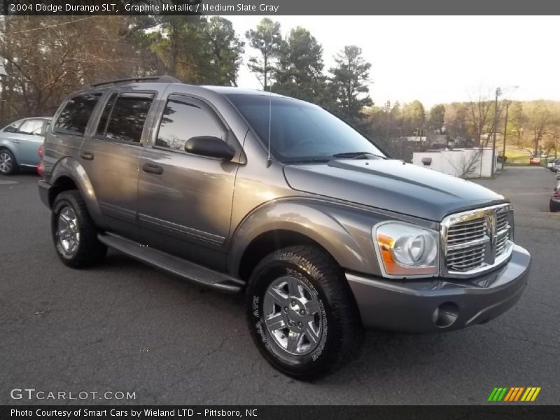 Graphite Metallic / Medium Slate Gray 2004 Dodge Durango SLT