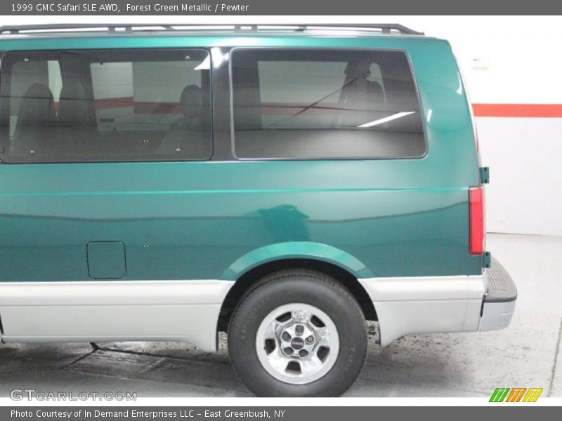 Forest Green Metallic / Pewter 1999 GMC Safari SLE AWD