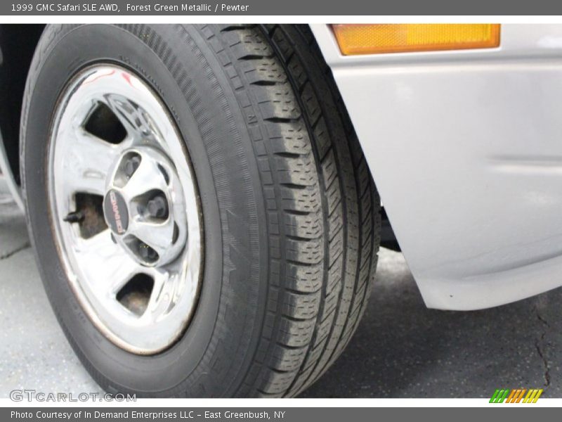 Forest Green Metallic / Pewter 1999 GMC Safari SLE AWD