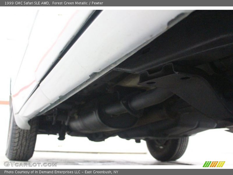 Forest Green Metallic / Pewter 1999 GMC Safari SLE AWD