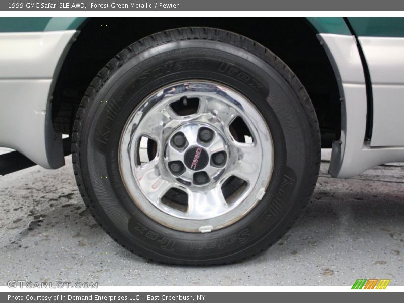 Forest Green Metallic / Pewter 1999 GMC Safari SLE AWD