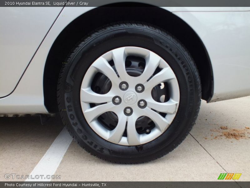 Liquid Silver / Gray 2010 Hyundai Elantra SE