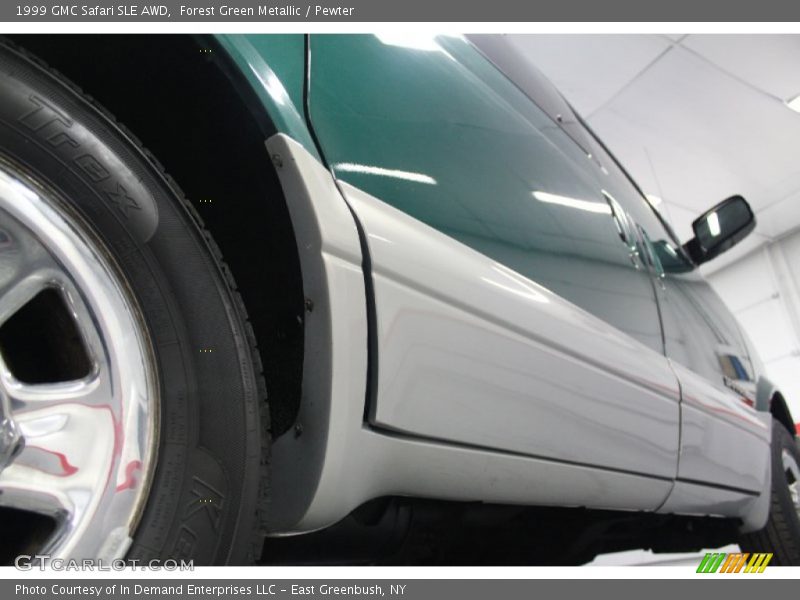 Forest Green Metallic / Pewter 1999 GMC Safari SLE AWD