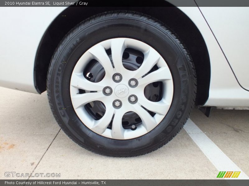 Liquid Silver / Gray 2010 Hyundai Elantra SE