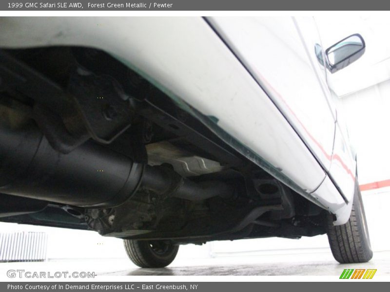 Forest Green Metallic / Pewter 1999 GMC Safari SLE AWD