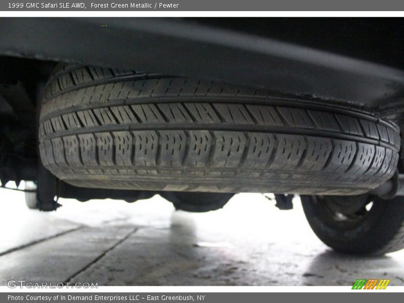 Forest Green Metallic / Pewter 1999 GMC Safari SLE AWD