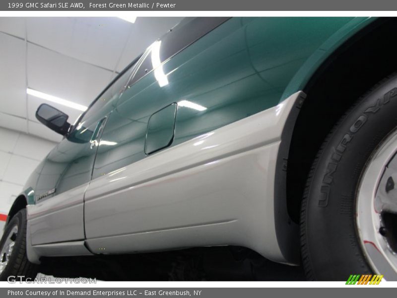 Forest Green Metallic / Pewter 1999 GMC Safari SLE AWD