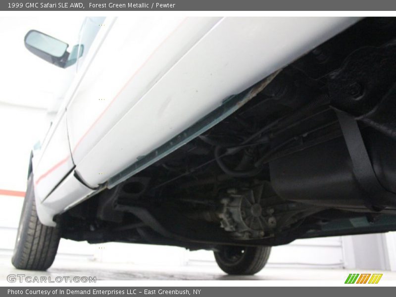Forest Green Metallic / Pewter 1999 GMC Safari SLE AWD