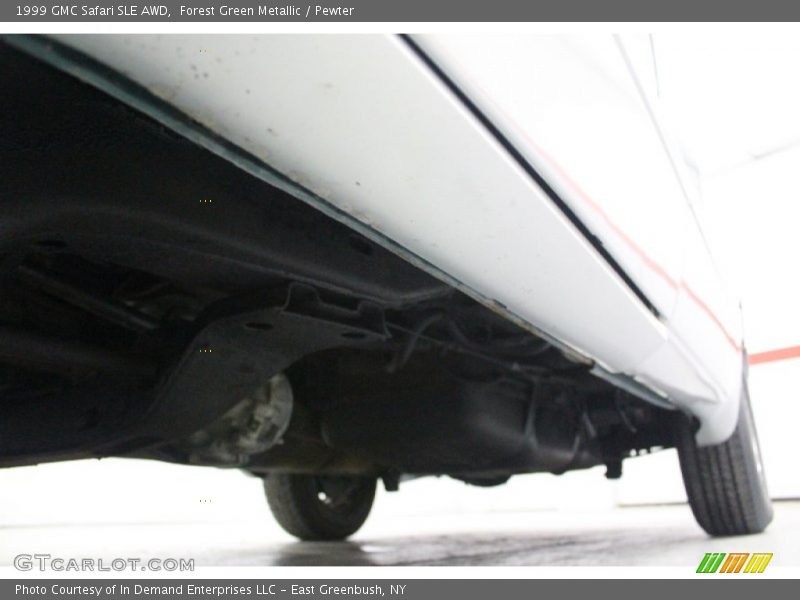 Forest Green Metallic / Pewter 1999 GMC Safari SLE AWD