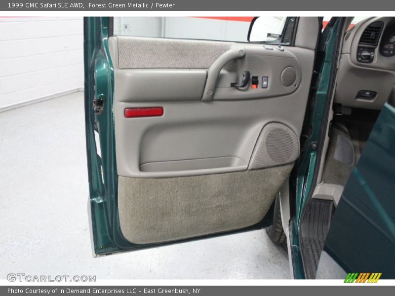 Forest Green Metallic / Pewter 1999 GMC Safari SLE AWD