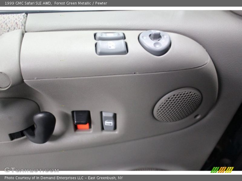 Forest Green Metallic / Pewter 1999 GMC Safari SLE AWD
