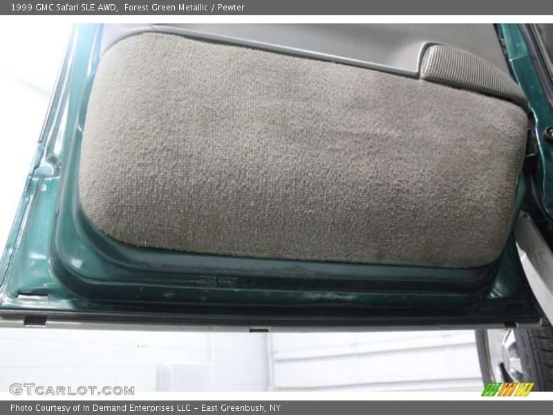Forest Green Metallic / Pewter 1999 GMC Safari SLE AWD