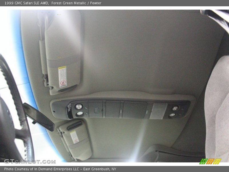 Forest Green Metallic / Pewter 1999 GMC Safari SLE AWD