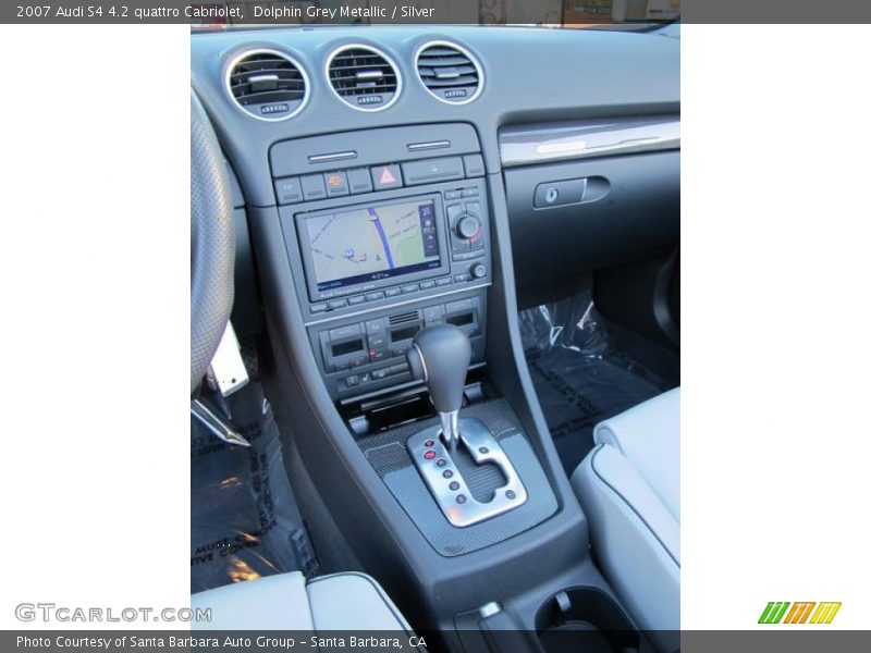 Dolphin Grey Metallic / Silver 2007 Audi S4 4.2 quattro Cabriolet