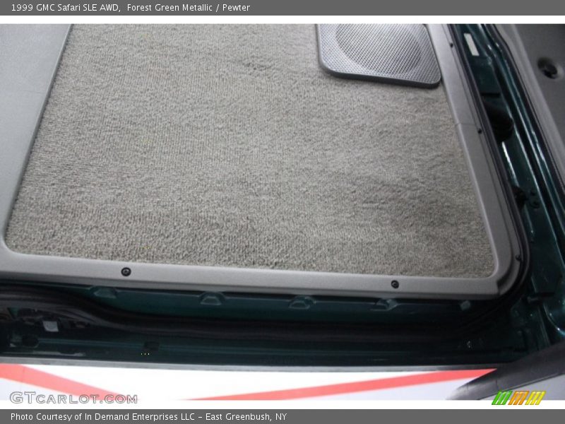 Forest Green Metallic / Pewter 1999 GMC Safari SLE AWD