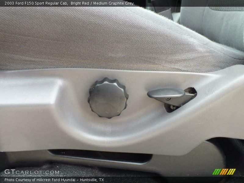 Bright Red / Medium Graphite Grey 2003 Ford F150 Sport Regular Cab