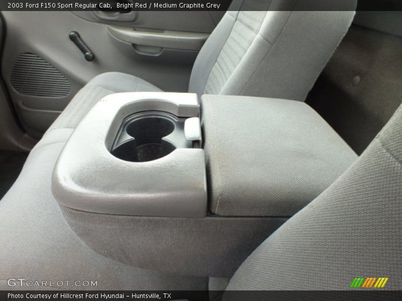 Bright Red / Medium Graphite Grey 2003 Ford F150 Sport Regular Cab