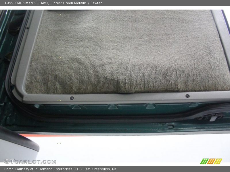Forest Green Metallic / Pewter 1999 GMC Safari SLE AWD