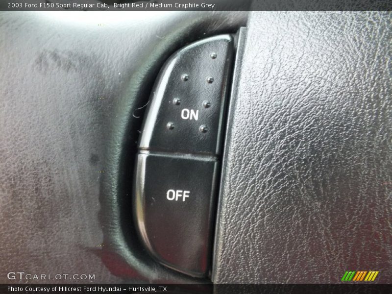 Bright Red / Medium Graphite Grey 2003 Ford F150 Sport Regular Cab