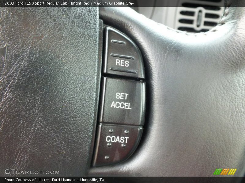 Bright Red / Medium Graphite Grey 2003 Ford F150 Sport Regular Cab