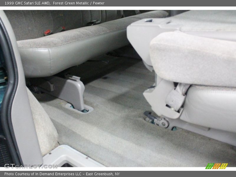 Forest Green Metallic / Pewter 1999 GMC Safari SLE AWD
