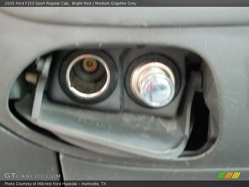 Bright Red / Medium Graphite Grey 2003 Ford F150 Sport Regular Cab