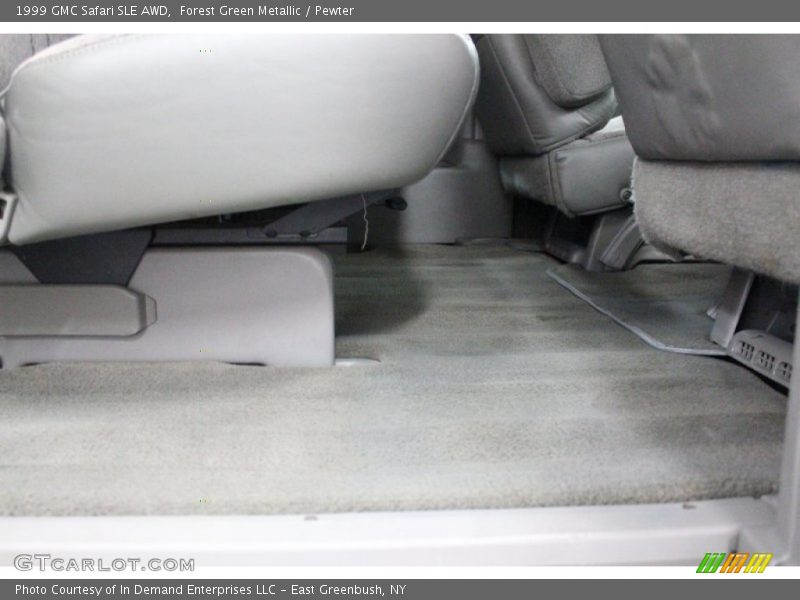 Forest Green Metallic / Pewter 1999 GMC Safari SLE AWD