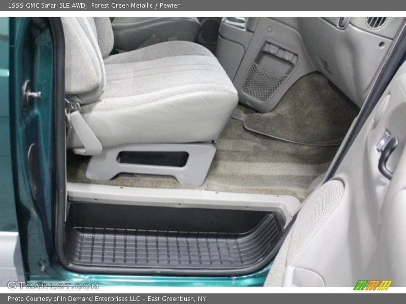 Forest Green Metallic / Pewter 1999 GMC Safari SLE AWD