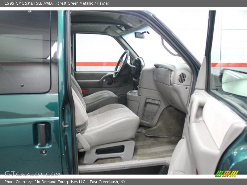 Forest Green Metallic / Pewter 1999 GMC Safari SLE AWD