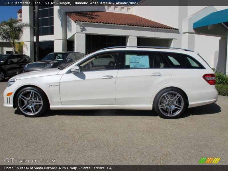 2012 E 63 AMG Wagon Diamond White Metallic