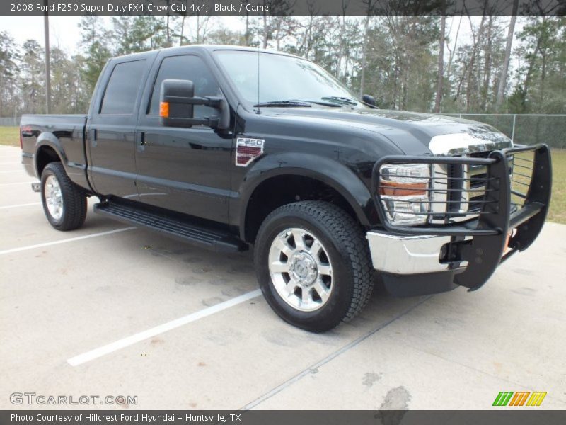 Black / Camel 2008 Ford F250 Super Duty FX4 Crew Cab 4x4