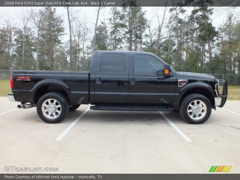 Black / Camel 2008 Ford F250 Super Duty FX4 Crew Cab 4x4