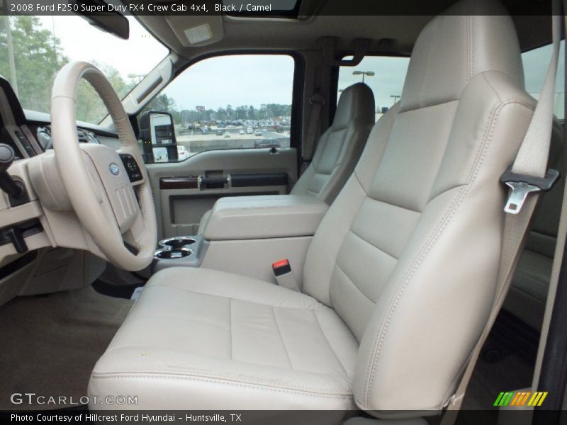 Black / Camel 2008 Ford F250 Super Duty FX4 Crew Cab 4x4