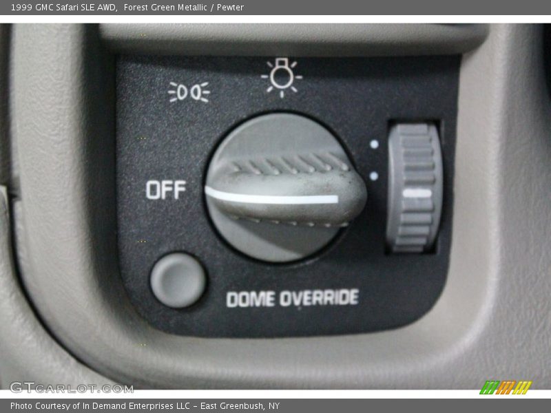 Forest Green Metallic / Pewter 1999 GMC Safari SLE AWD