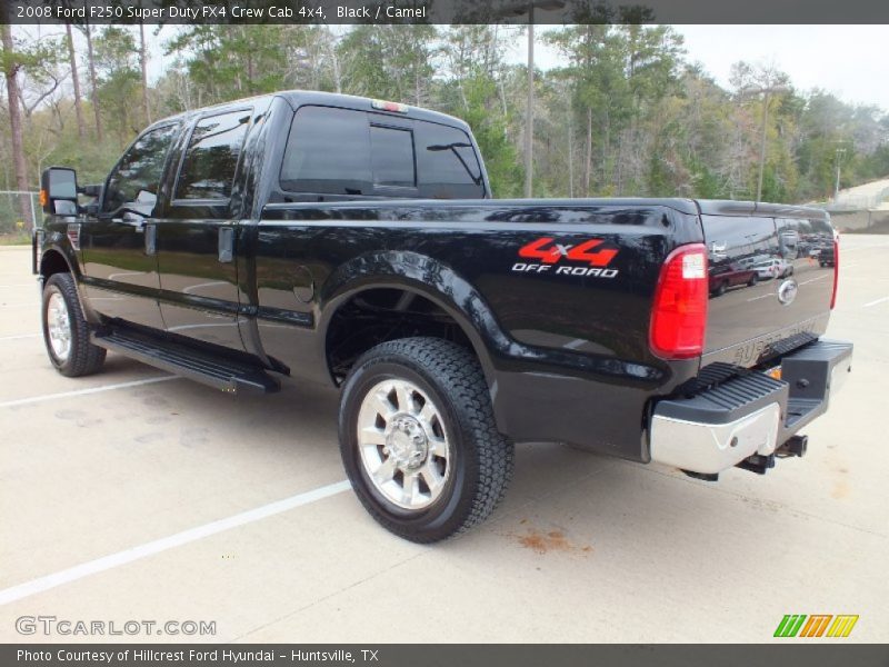 Black / Camel 2008 Ford F250 Super Duty FX4 Crew Cab 4x4