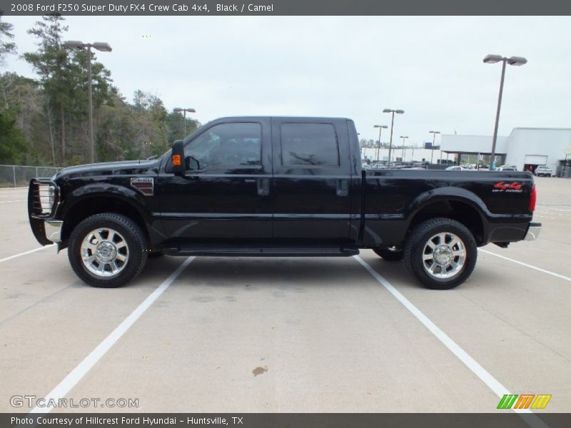 Black / Camel 2008 Ford F250 Super Duty FX4 Crew Cab 4x4