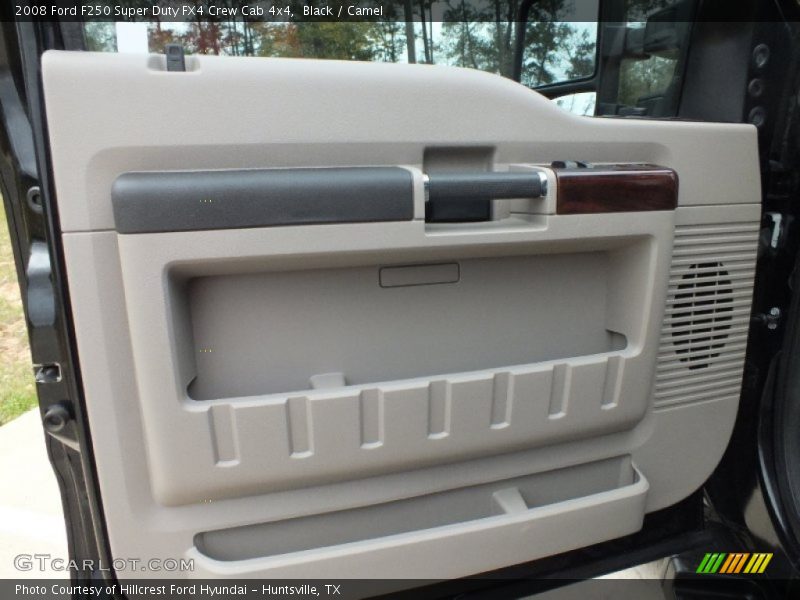 Black / Camel 2008 Ford F250 Super Duty FX4 Crew Cab 4x4