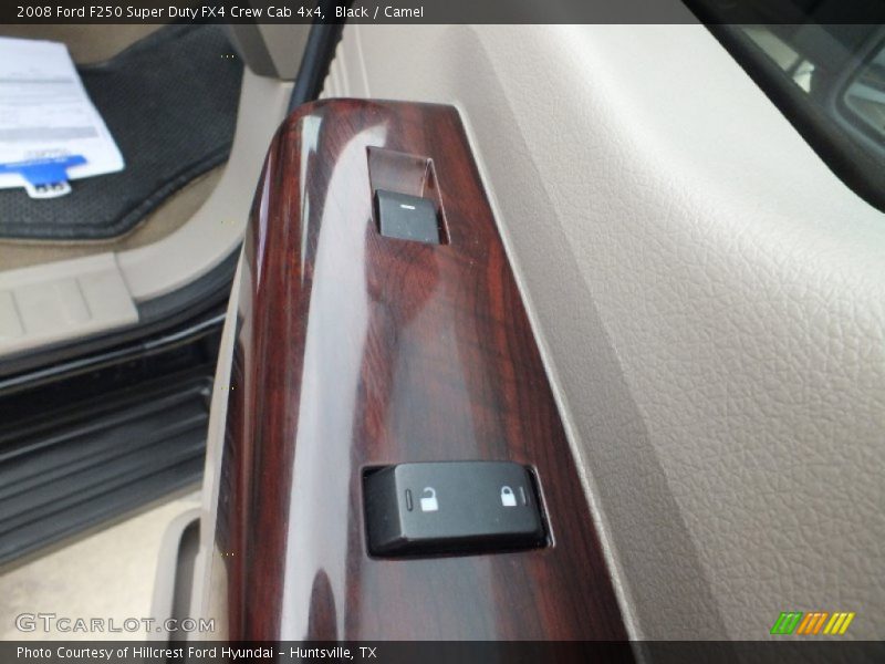 Black / Camel 2008 Ford F250 Super Duty FX4 Crew Cab 4x4