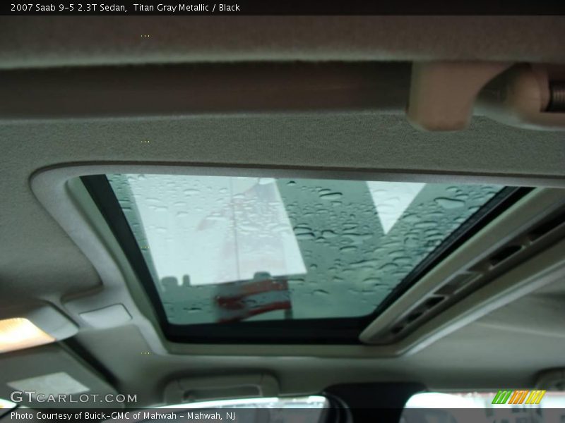 Titan Gray Metallic / Black 2007 Saab 9-5 2.3T Sedan