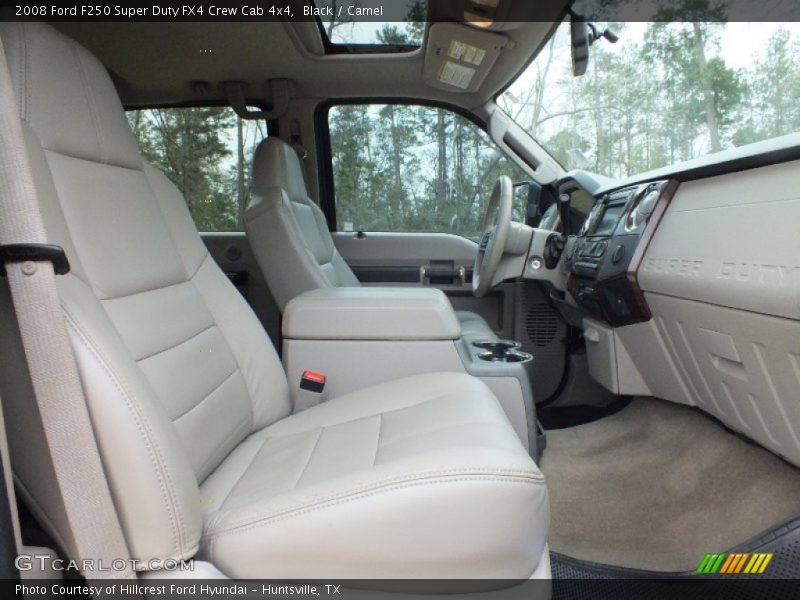 Black / Camel 2008 Ford F250 Super Duty FX4 Crew Cab 4x4