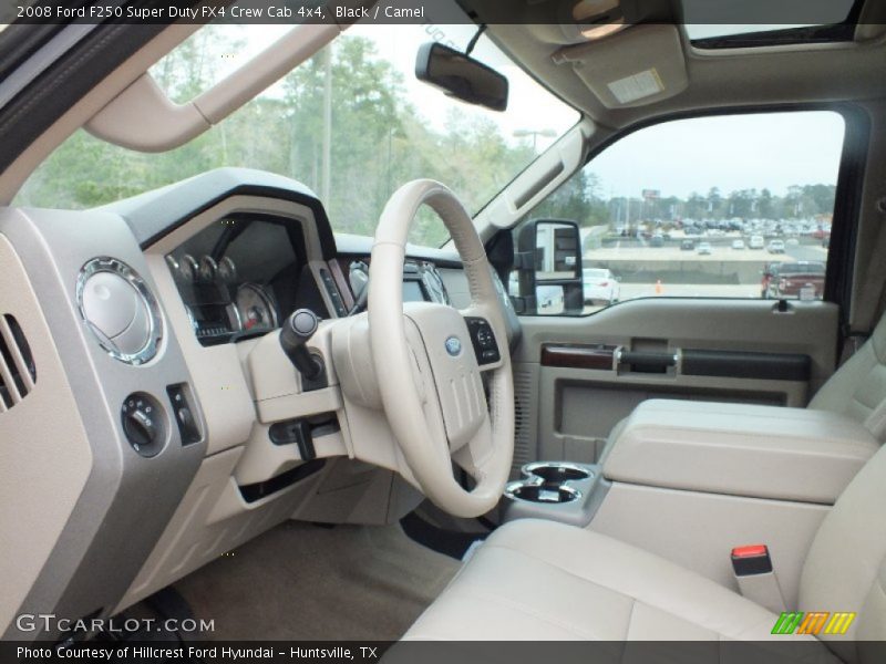 Black / Camel 2008 Ford F250 Super Duty FX4 Crew Cab 4x4