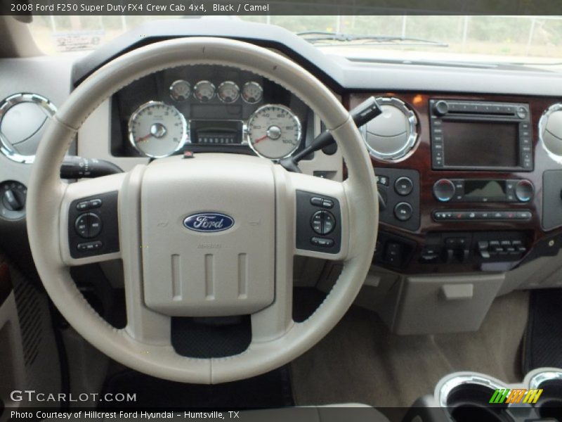 Black / Camel 2008 Ford F250 Super Duty FX4 Crew Cab 4x4