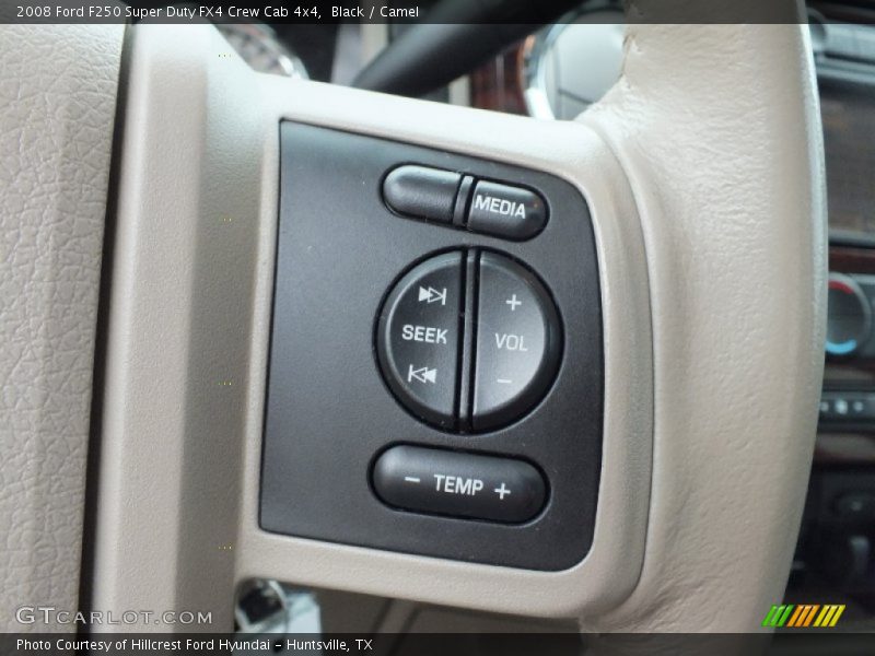 Black / Camel 2008 Ford F250 Super Duty FX4 Crew Cab 4x4