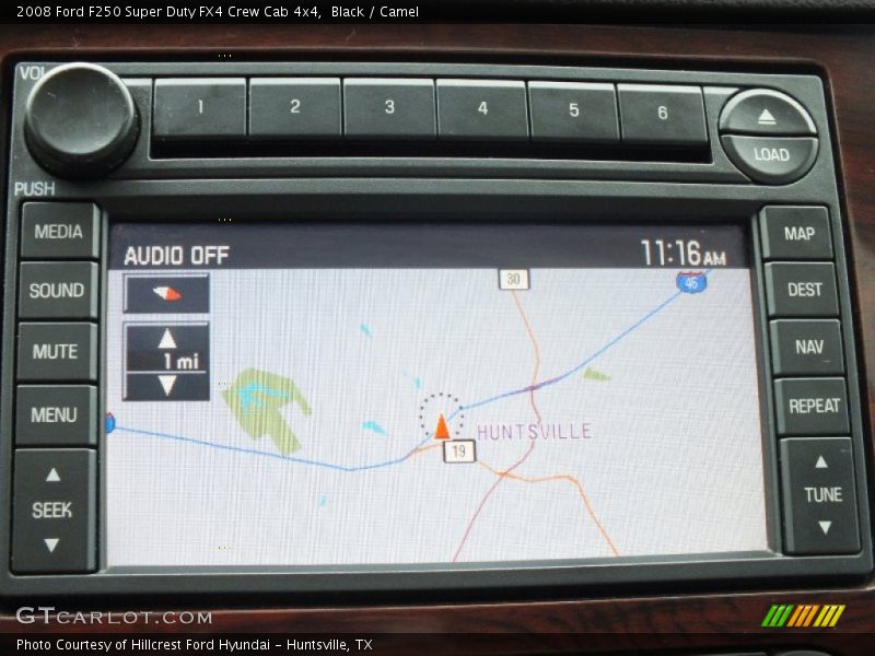 Black / Camel 2008 Ford F250 Super Duty FX4 Crew Cab 4x4