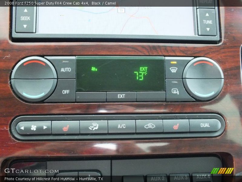 Black / Camel 2008 Ford F250 Super Duty FX4 Crew Cab 4x4