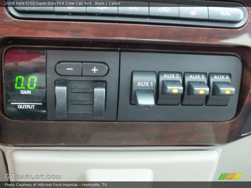 Black / Camel 2008 Ford F250 Super Duty FX4 Crew Cab 4x4