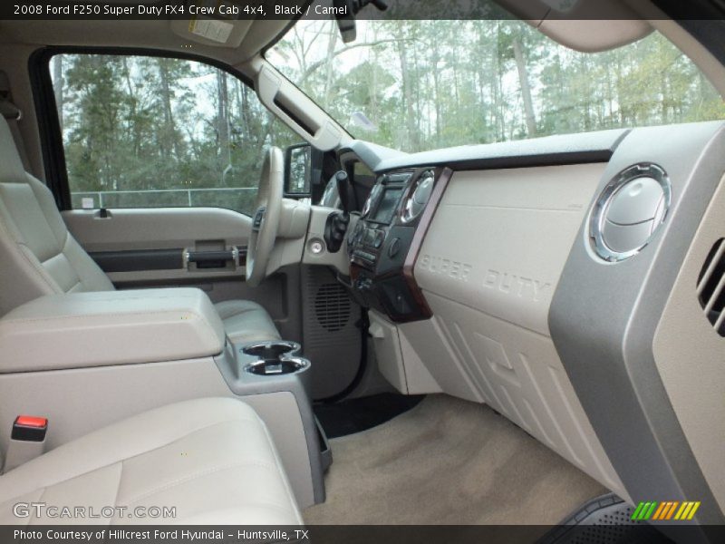 Black / Camel 2008 Ford F250 Super Duty FX4 Crew Cab 4x4
