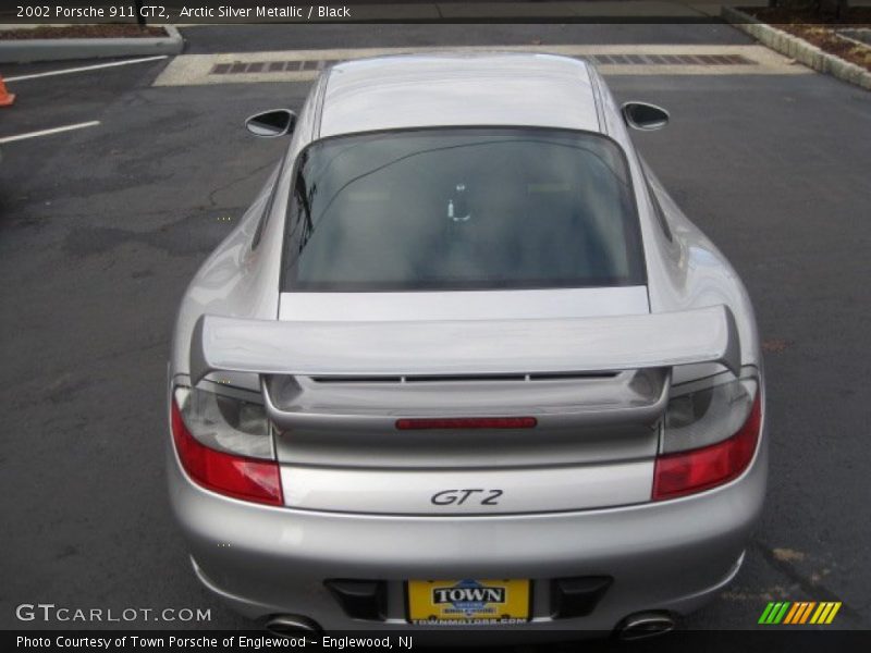 Arctic Silver Metallic / Black 2002 Porsche 911 GT2