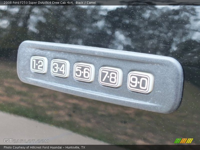 Black / Camel 2008 Ford F250 Super Duty FX4 Crew Cab 4x4