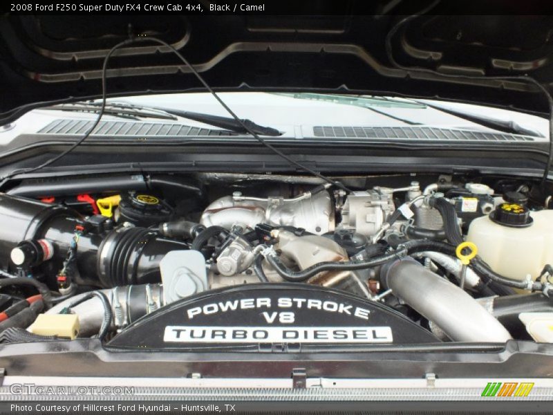 Black / Camel 2008 Ford F250 Super Duty FX4 Crew Cab 4x4